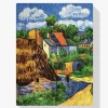 Pintura Diamante - Casas en Auvers