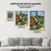 Pintura Diamante - Casas en Auvers