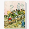 Pintura Diamante - Casas y figura