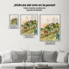 Pintura Diamante - Casas y figura