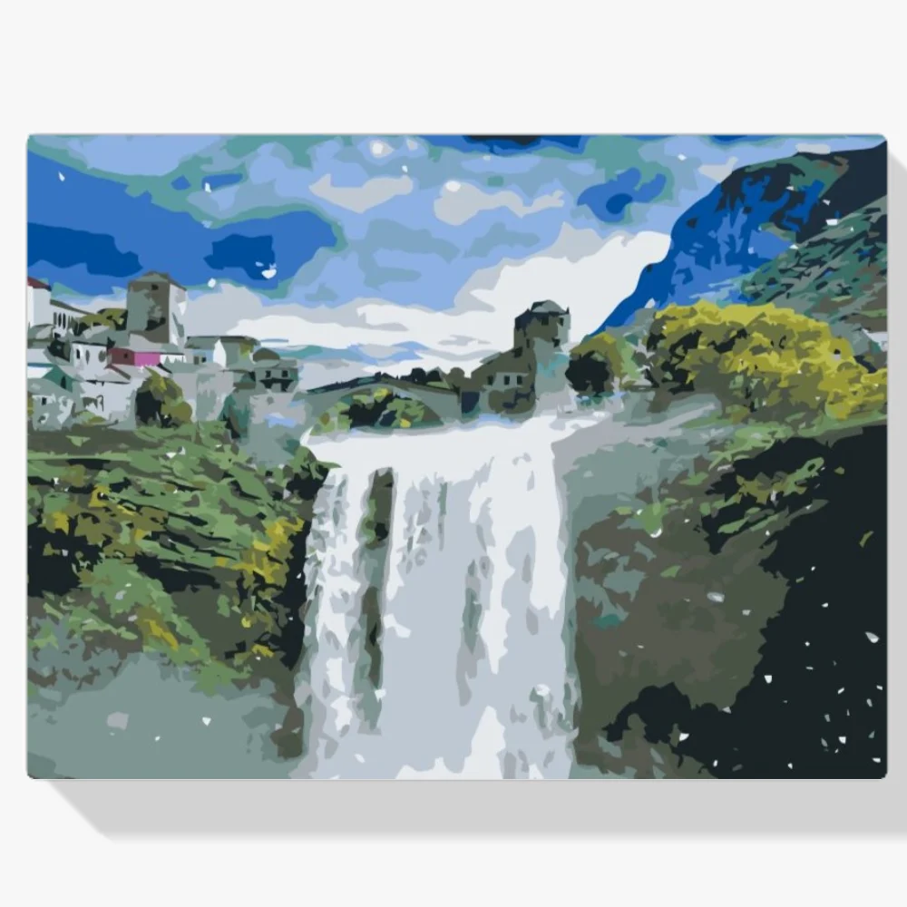 Pintura Diamante - Cascada