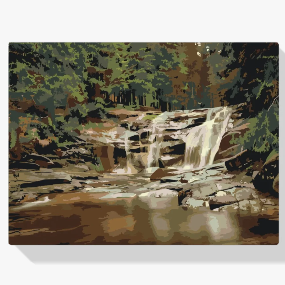 Pintura Diamante - Cascada de Mumlava