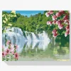 Pintura Diamante - Cascada de cuento de hadas