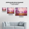 Pintura Diamante - Cascada en la rosaleda