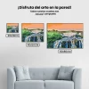 Pintura Diamante - Cascada en medio de la selva