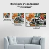 Pintura Diamante - Cascada en otoño