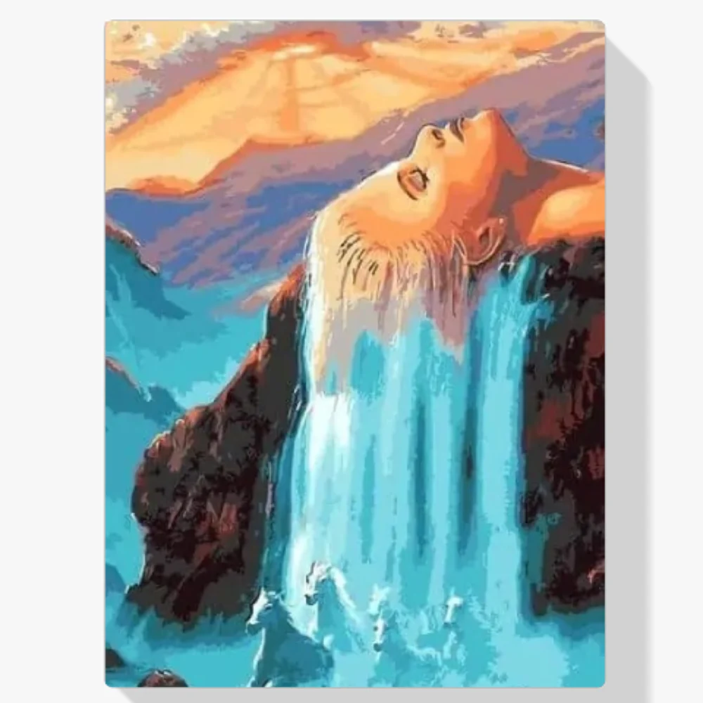Pintura Diamante - Cascada mágica