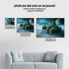 Pintura Diamante - Castillo en el cielo