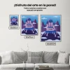 Pintura Diamante - Castillo en invierno