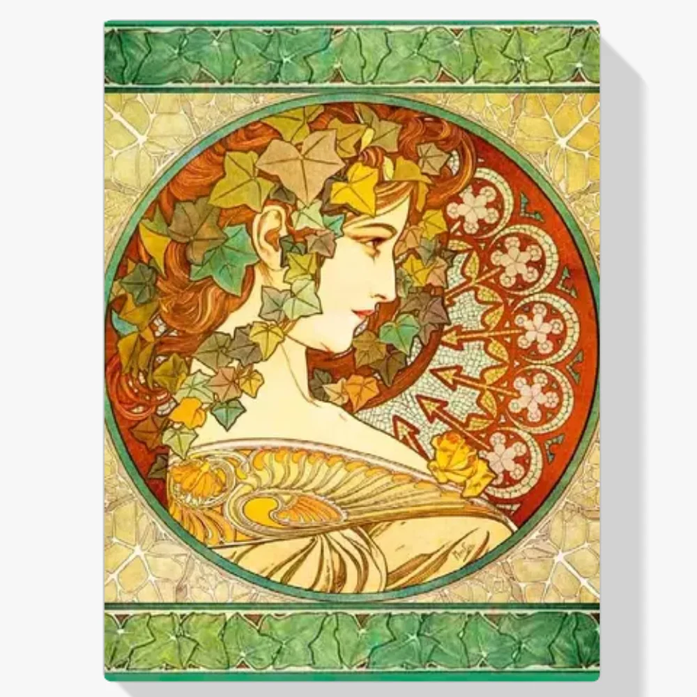 Pintura Diamante - Composición de hiedra