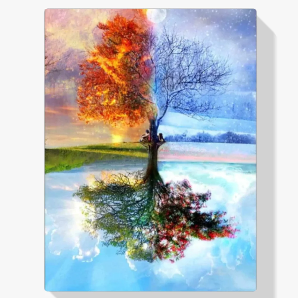 Pintura Diamante - Cuatro estaciones