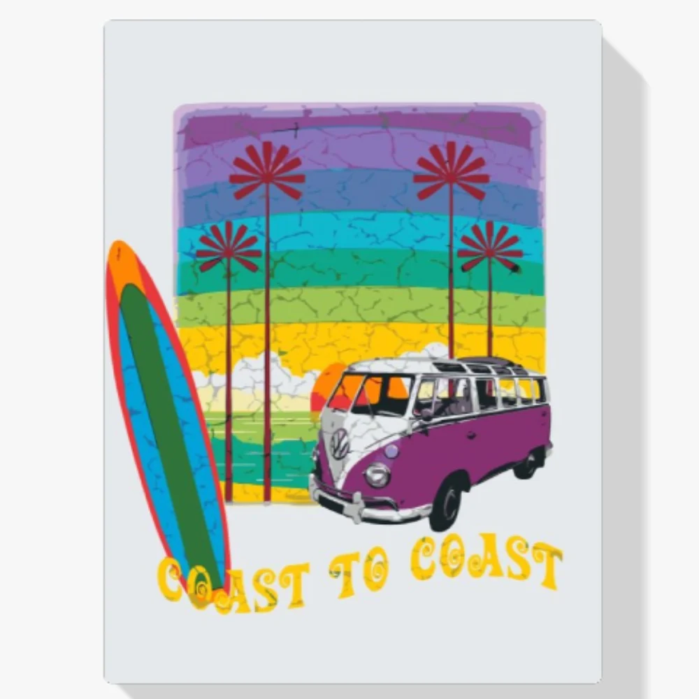 Pintura Diamante - De costa a costa