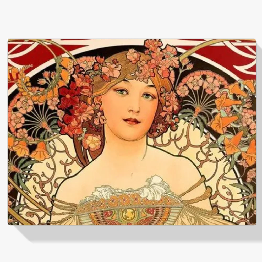 Pintura Diamante - Detalles de champán