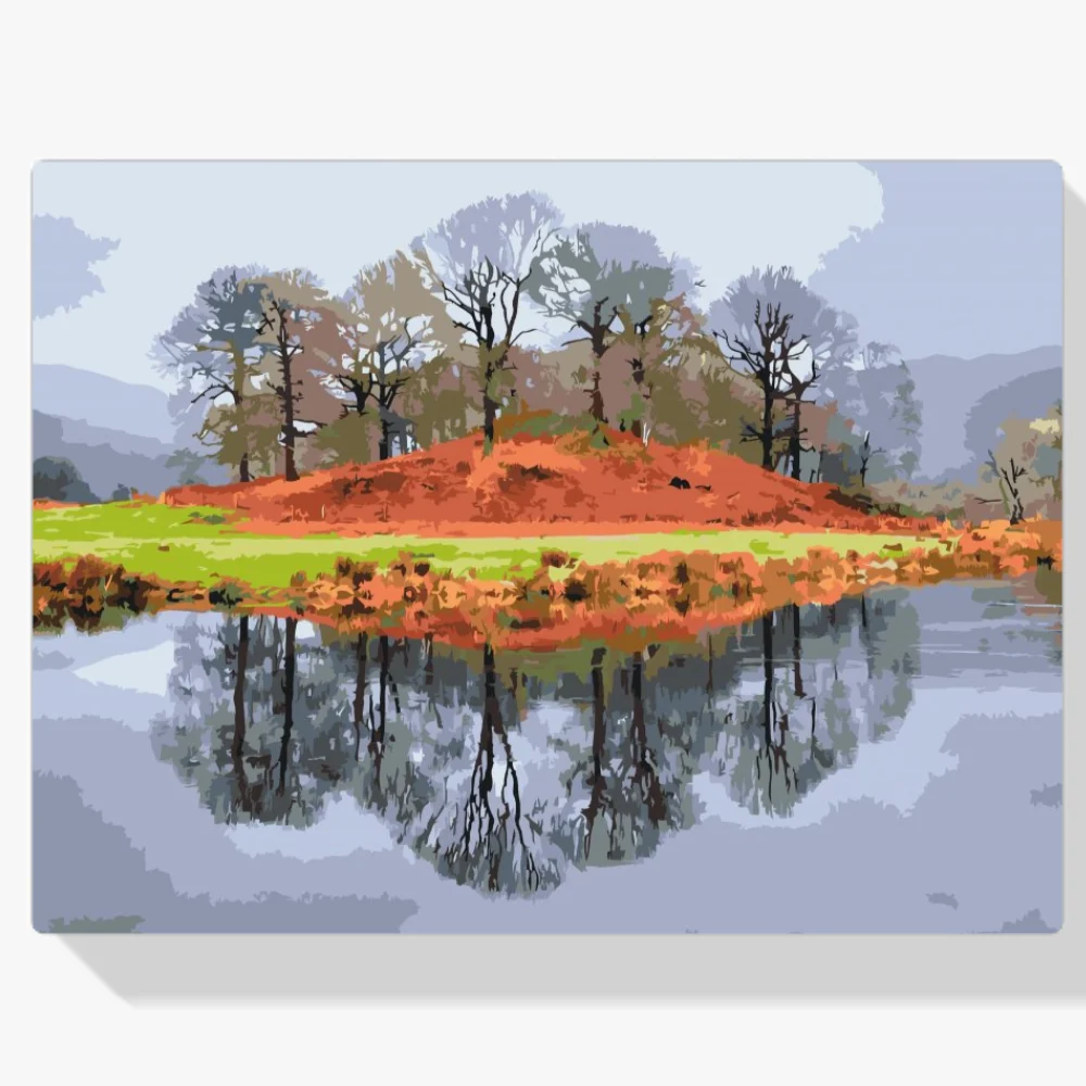 Pintura Diamante - Distrito de los Lagos Cumbria, Gran Bretaña