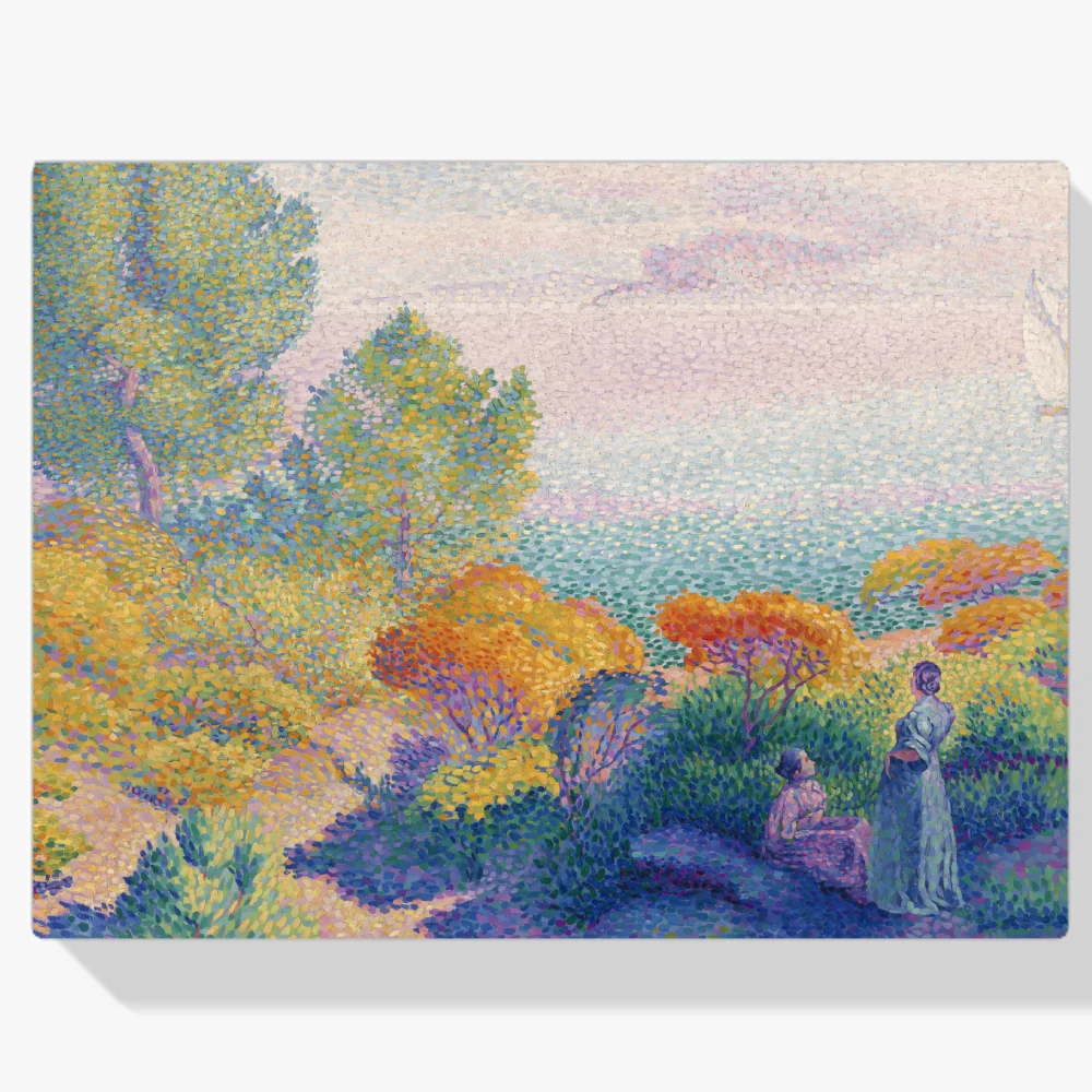 Pintura Diamante - Dos mujeres en la playa