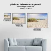 Pintura Diamante - Dunas en la playa de arena del mar Báltico