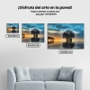 Pintura Diamante - El árbol solitario 2