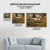 Pintura Diamante - El banco de piedra en Saint