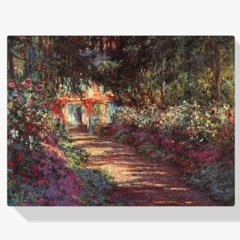 Pintura Diamante - El jardín de flores