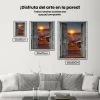 Pintura Diamante - Escaleras a la playa