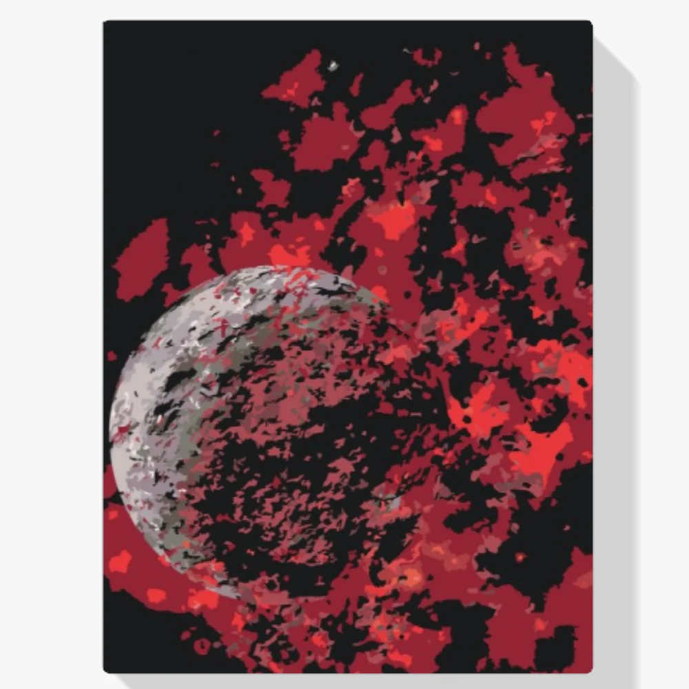 Pintura Diamante - Explosión planetaria