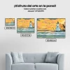 Pintura Diamante - Faro y gaviotas