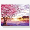 Pintura Diamante - Flor de cerezo japonés