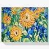 Pintura Diamante - Flores Van Gogh