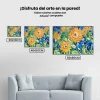 Pintura Diamante - Flores Van Gogh