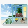 Pintura Diamante - Foto de vacaciones - Playa con mar