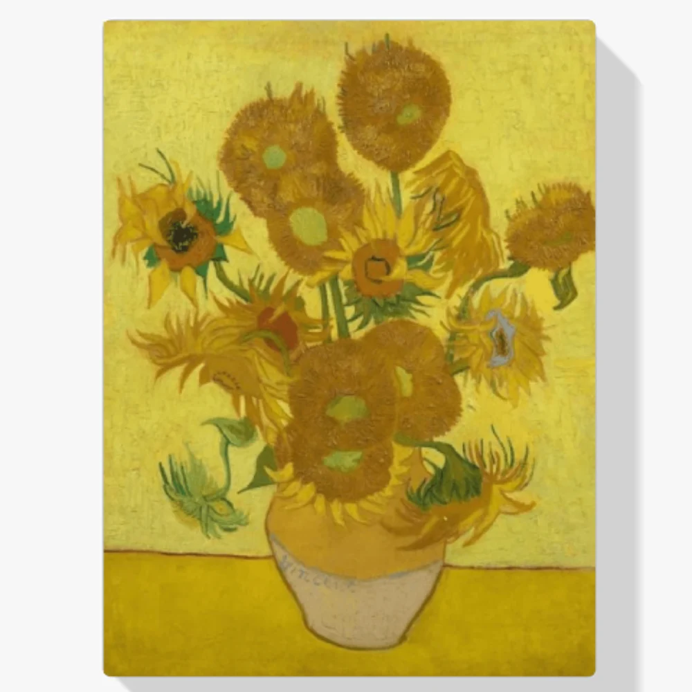Pintura Diamante - Girasoles Van Gogh