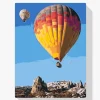 Pintura Diamante - Globos aerostáticos en la montaña
