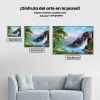 Pintura Diamante - Hermosa cascada