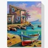 Pintura Diamante - Hermoso puerto