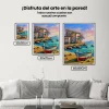 Pintura Diamante - Hermoso puerto