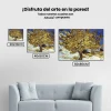 Pintura Diamante - Hermosos árboles Van Gogh