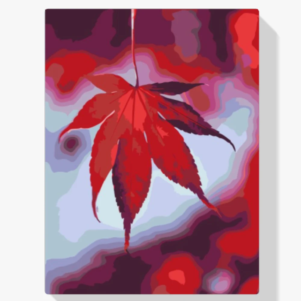 Pintura Diamante - Hoja de arce