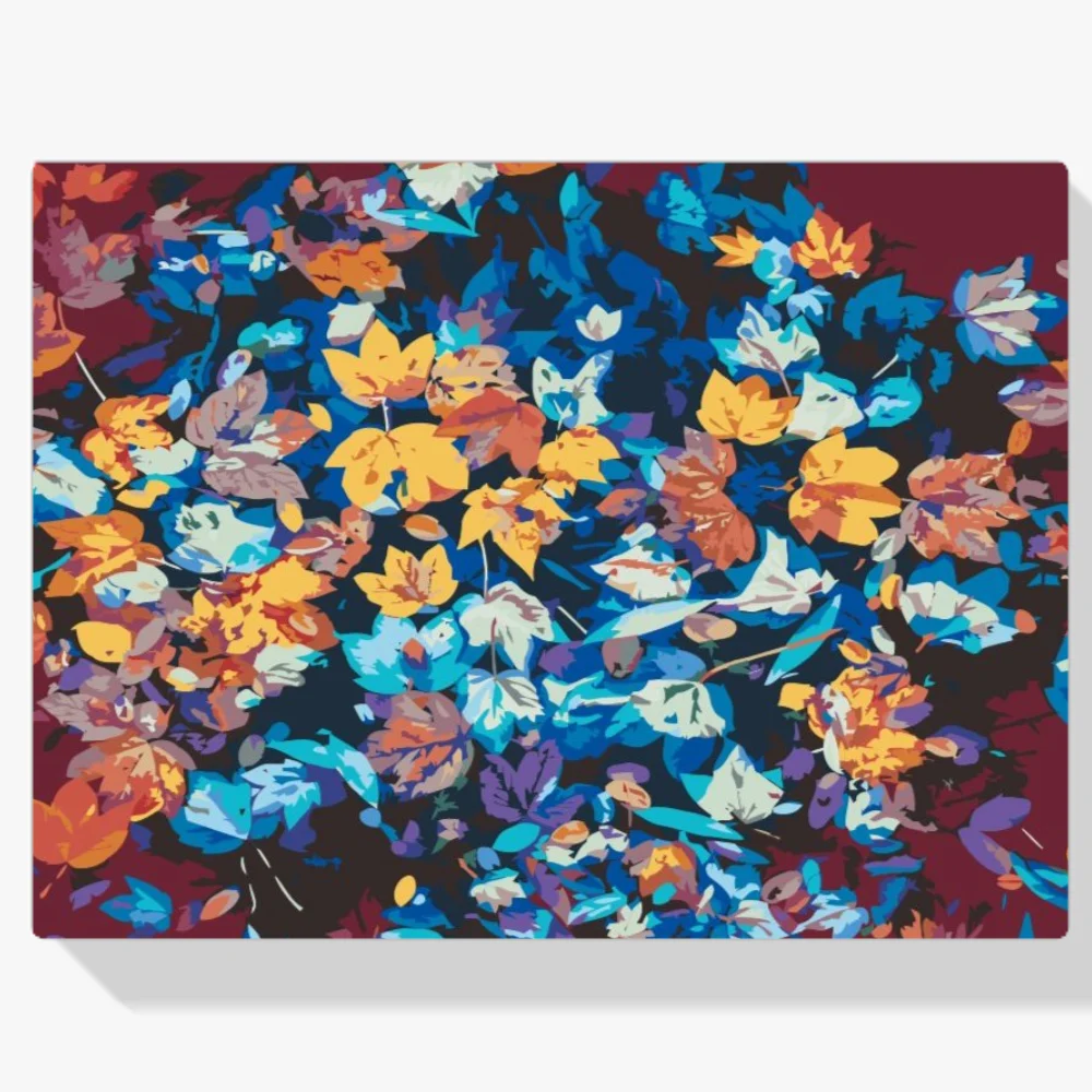 Pintura Diamante - Hojas caídas