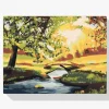 Pintura Diamante - Jardín romántico