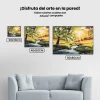 Pintura Diamante - Jardín romántico