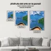 Pintura Diamante - Lago Braies, Italia
