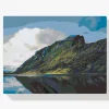 Pintura Diamante - Lago en las montañas, Fiordo