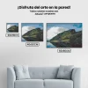 Pintura Diamante - Lago en las montañas, Fiordo