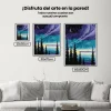 Pintura Diamante - Lago nocturno