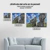 Pintura Diamante - Las ruinas del castillo de Čabrad, Eslovaquia