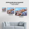 Pintura Diamante - Los colores de Santorini