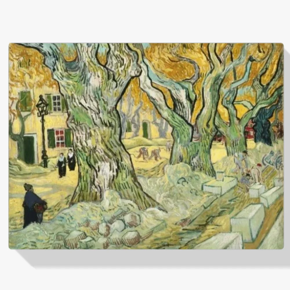 Pintura Diamante - Los reparadores de carreteras