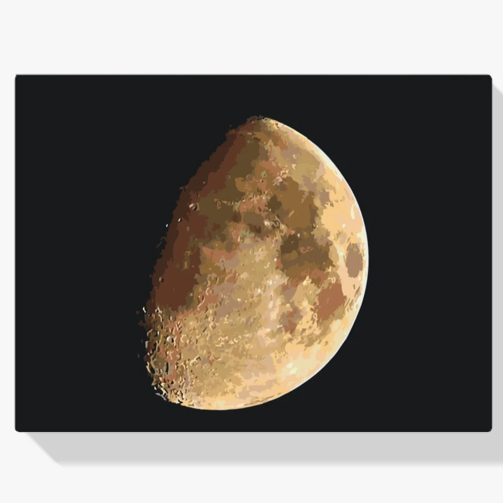 Pintura Diamante - Luna nocturna