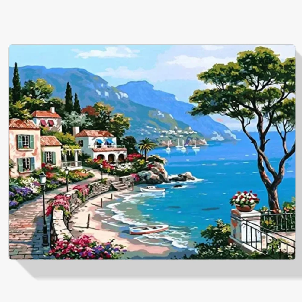 Pintura Diamante - Mediterráneo