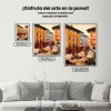 Pintura Diamante - Mercado de Villafranca de Oria